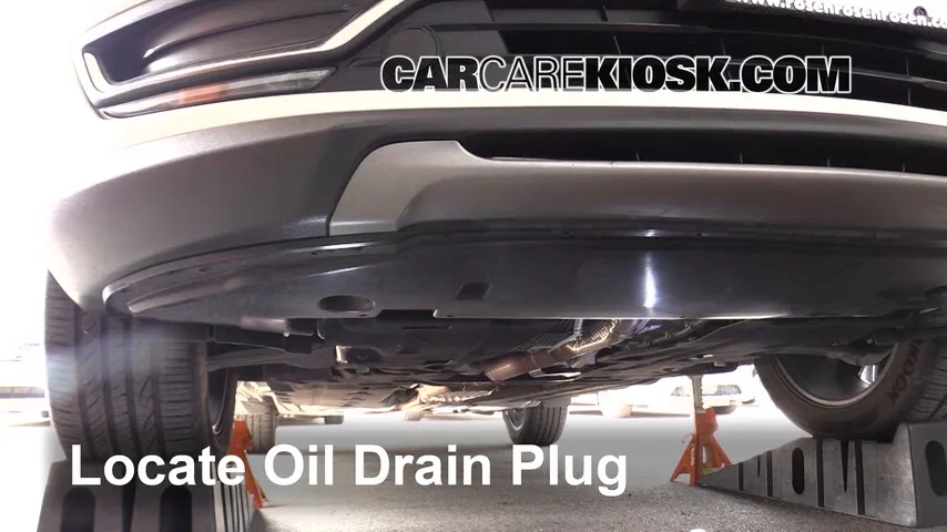 2016 Lincoln MKX Reserve 2.7L V6 Turbo Huile Changer l'huile et le filtre à huile